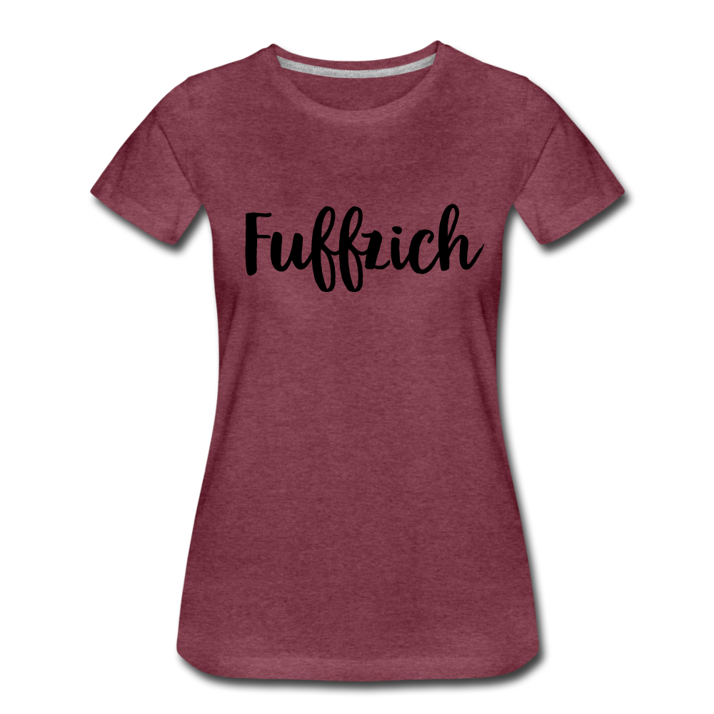 Fuffzich 50. Geburtstag Geschenk Premium T-Shirt - heather burgundy