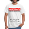 50.Geburtstag Gästebuch Wer unterschreibt kriegt einen Schnaps T-Shirt - white