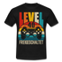 40. Geburtstag Level 40 Freigeschaltet Geschenk T-Shirt - black