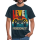 40. Geburtstag Level 40 Freigeschaltet Geschenk T-Shirt - navy