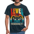 20. Geburtstag Level 20 Freigeschaltet Geschenk T-Shirt - navy