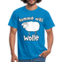 Schaf Schäfer Schafhirte Komme was Wolle Lustiges Witziges T-Shirt - royal blue