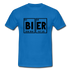 Bier Shirt Perioden System Bier Elemente Witziges T-Shirt - royal blue