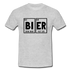 Bier Shirt Perioden System Bier Elemente Witziges T-Shirt - heather grey