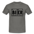 Bier Shirt Perioden System Bier Elemente Witziges T-Shirt - graphite grey