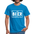 Bier Shirt Perioden System Bier Elemente Witziges T-Shirt - royal blue
