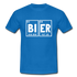 Bier Shirt Perioden System Bier Elemente Witziges T-Shirt - royal blue