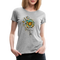 Sonnenblume Schmetterling Faith Frauen Premium T-Shirt - heather grey