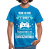 Gamer Shirt Wenn du den Spruch lesen kannst Lustiges Gaming T-Shirt - royal blue