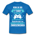 Gamer Shirt Wenn du den Spruch lesen kannst Lustiges Gaming T-Shirt - royal blue