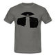 Leuchtturm Shirt Geschenk für echte Fischköpfe lustiges T-Shirt - graphite grey