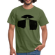 Leuchtturm Shirt Geschenk für echte Fischköpfe lustiges T-Shirt - military green