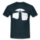 Leuchtturm Shirt Geschenk für echte Fischköpfe lustiges T-Shirt - navy