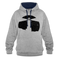 Leuchtturm Hoodie Geschenk für echte Fischköpfe lustiger Hoodie - heather grey/navy