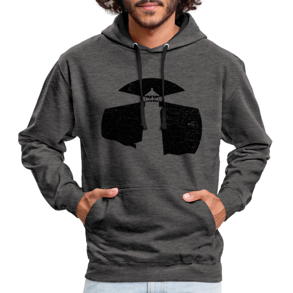 Leuchtturm Hoodie Geschenk für echte Fischköpfe lustiger Hoodie - charcoal/black