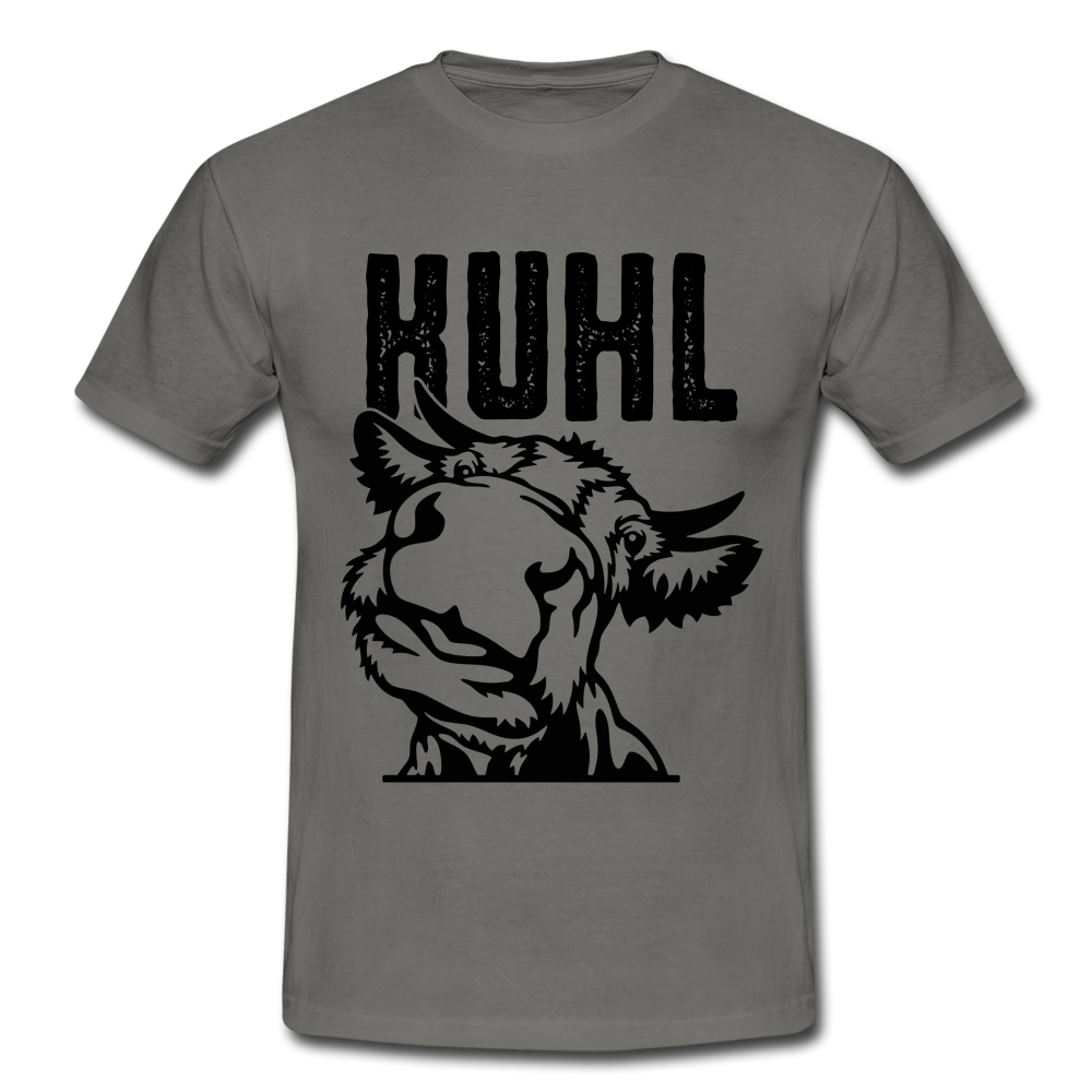 Landwirt Kuh Bauer Shirt Lustige Kuh Kuhl Witziges Bauern Geschenk T-Shirt - graphite grey