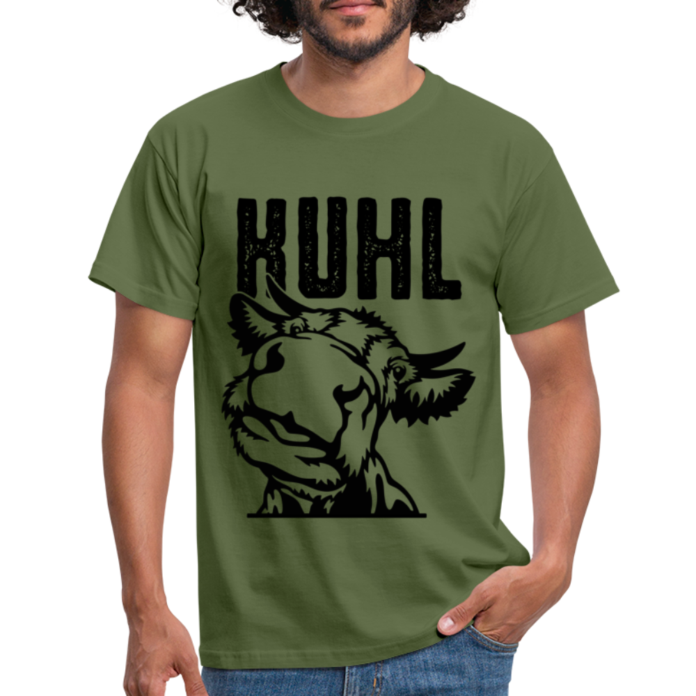 Landwirt Kuh Bauer Shirt Lustige Kuh Kuhl Witziges Bauern Geschenk T-Shirt - military green