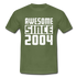 Geboren 2004 Geburtstags Shirt Awesome since 2004 Geschenk T-Shirt - military green