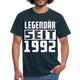 Geboren 1992 Geburtstags Shirt Legendär seit 1992 Geschenk T-Shirt - navy