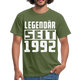Geboren 1992 Geburtstags Shirt Legendär seit 1992 Geschenk T-Shirt - military green