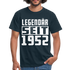 Geboren 1952 Geburtstags Shirt Legendär seit 1952 Geschenk T-Shirt - navy