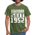 Geboren 1952 Geburtstags Shirt Legendär seit 1952 Geschenk T-Shirt - military green