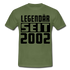 Geboren 2002 Geburtstags Shirt Legendär seit 2002 Geschenk T-Shirt - military green