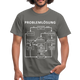 Problemlösung Logigram Shirt Witzig lustiges Geschenk T-Shirt - graphite grey