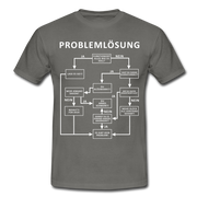 Problemlösung Logigram Shirt Witzig lustiges Geschenk T-Shirt - graphite grey