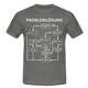 Problemlösung Logigram Shirt Witzig lustiges Geschenk T-Shirt - graphite grey