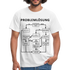 Problemlösung Logigram Shirt Witzig lustiges Geschenk T-Shirt - white