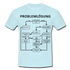 Problemlösung Logigram Shirt Witzig lustiges Geschenk T-Shirt - sky