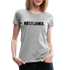 Frauen Premium T-Shirt Witziger Spruch Plattdeutsch Norddeutsch Nütztja nix T-Shirt - heather grey