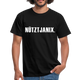 T-Shirt Witziger Spruch Plattdeutsch Norddeutsch Nützt ja nix T-Shirt - black