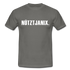 T-Shirt Witziger Spruch Plattdeutsch Norddeutsch Nützt ja nix T-Shirt - graphite grey