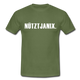 T-Shirt Witziger Spruch Plattdeutsch Norddeutsch Nützt ja nix T-Shirt - military green