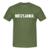 T-Shirt Witziger Spruch Plattdeutsch Norddeutsch Nützt ja nix T-Shirt - military green