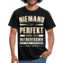 Ossi Ostdeutsch Shirt Lustiges T-Shirt Niemand ist Perfekt - black