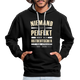 Ossi Ostdeutsch Pullover Lustiges Hoodie Niemand ist Perfekt - black/heather grey
