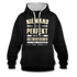 Ossi Ostdeutsch Pullover Lustiges Hoodie Niemand ist Perfekt - black/heather grey