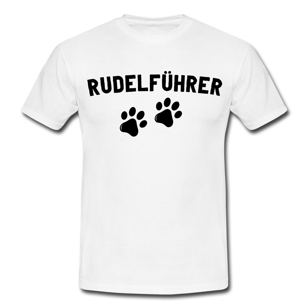 Hundebesitzer Shirt Rudelführer Lustiges Geschenk T-Shirt - white