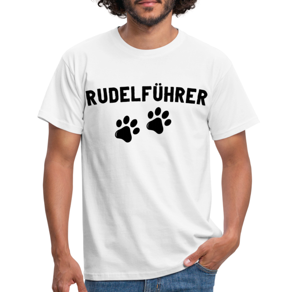 Hundebesitzer Shirt Rudelführer Lustiges Geschenk T-Shirt - white