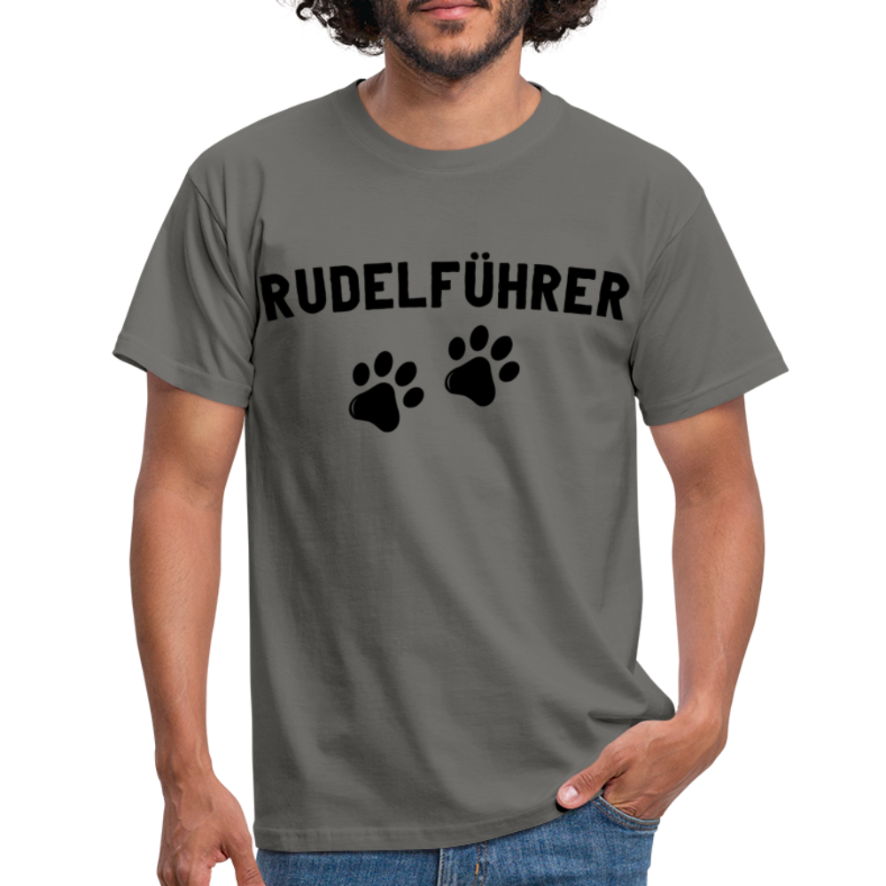 Hundebesitzer Shirt Rudelführer Lustiges Geschenk T-Shirt - graphite grey