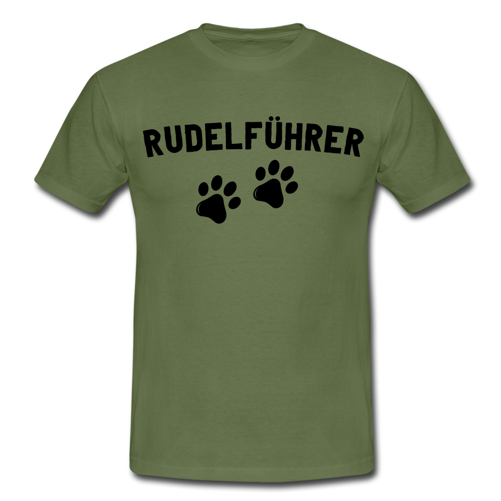 Hundebesitzer Shirt Rudelführer Lustiges Geschenk T-Shirt - military green