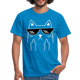 Katze Meme Shirt Katze Stinkefinger Lustiges T-Shirt - royal blue