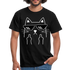 Katze Meme Shirt Katze Stinkefinger Lustiges T-Shirt - black