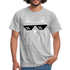 Katze Meme Shirt Katze Stinkefinger Lustiges T-Shirt - heather grey