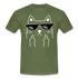 Katze Meme Shirt Katze Stinkefinger Lustiges T-Shirt - military green