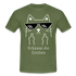 Katze Meme Shirt Stinkefinger - Erkenne die Zeichen Lustiges T-Shirt - military green