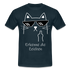 Katze Meme Shirt Stinkefinger - Erkenne die Zeichen Lustiges T-Shirt - navy